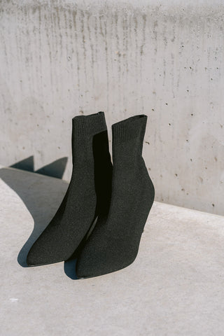 Socky Boots Black