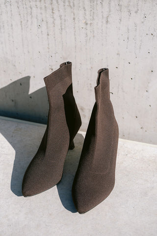 Socky Boots Brown