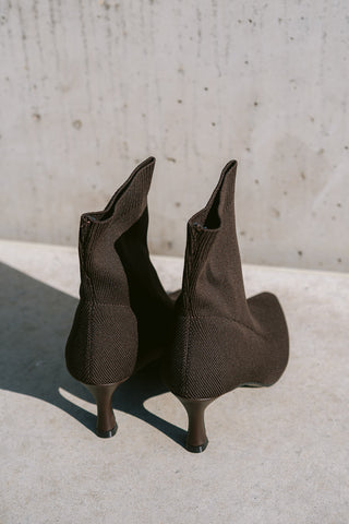 Socky Boots Brown