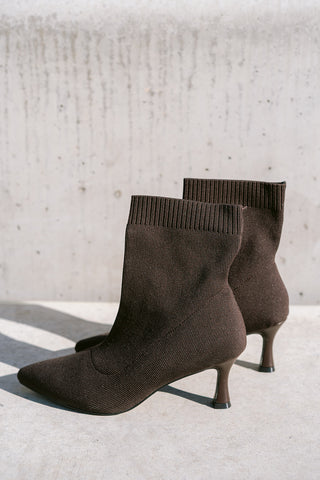 Socky Boots Brown