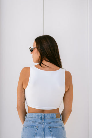 Solina Top White