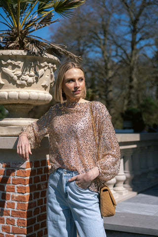 Sparkie Top Beige