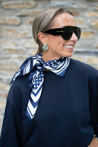 Steven Scarf Navy