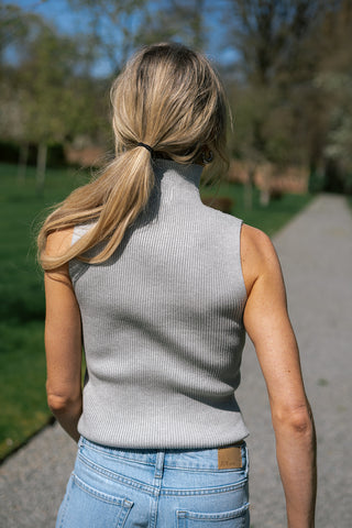 Studio Knit Top Grey
