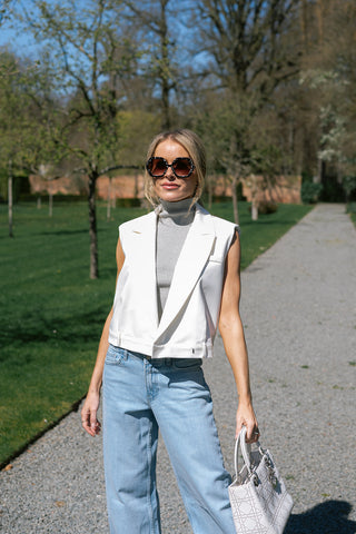 Studio Knit Top Grey