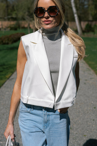 Studio Knit Top Grey