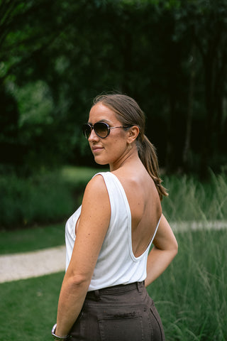 Rhys Tank Top White