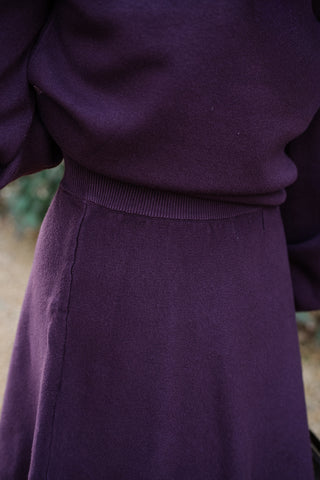 Ted Knit Co-ord Burgundy