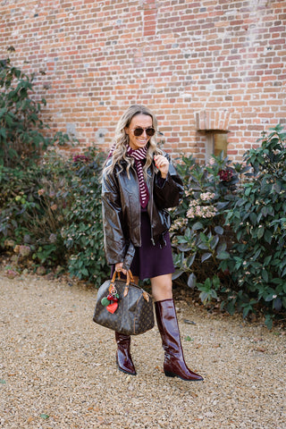 Ted Knit Co-ord Burgundy