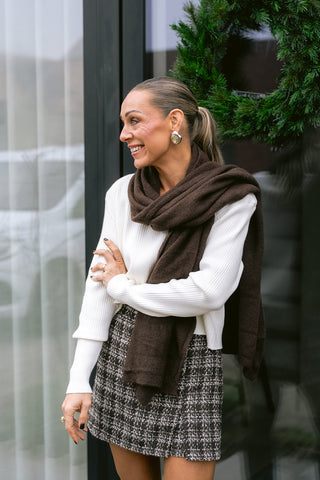 Thaïsine Skirt Brown