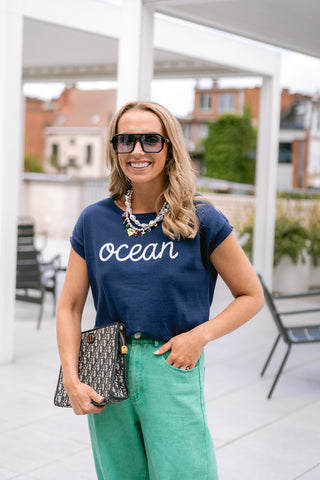 Therese Knit Navy