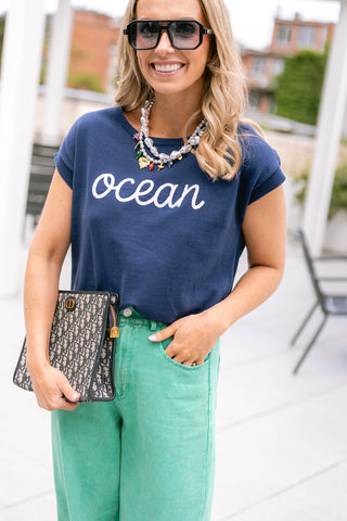Therese Knit Navy