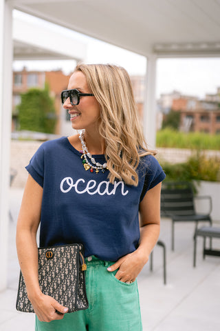 Therese Knit Navy