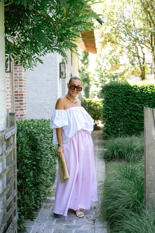 Timio Maxi Skirt Pink