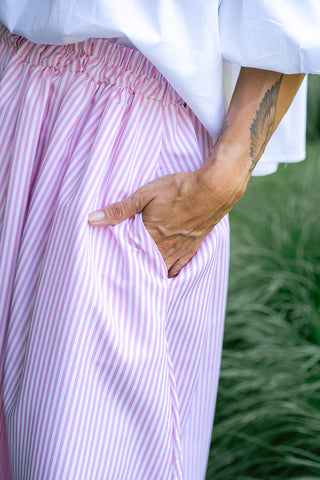 Timio Maxi Skirt Pink
