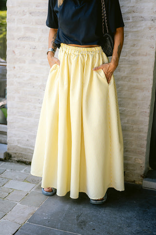 Timio Maxi Skirt Yellow