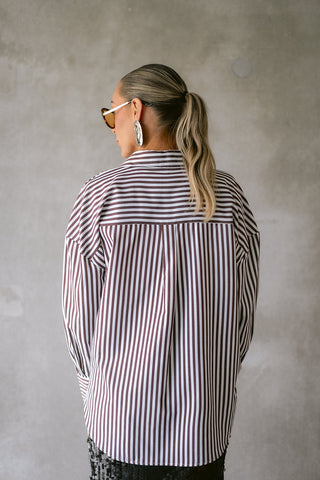 Vesper Shirt Burgundy