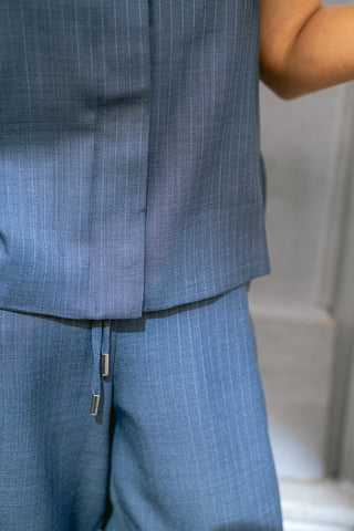 Vesta Waistcoat Blue