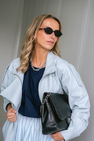 Vibaluni Top Navy