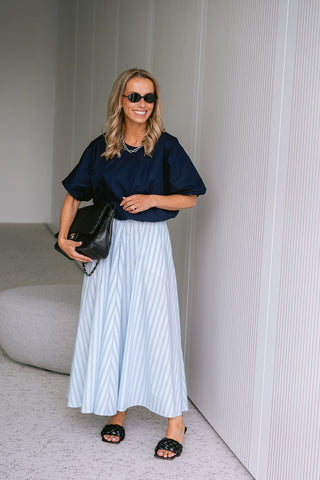 Vibaluni Top Navy