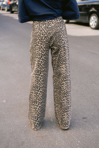 Vichia Jeans Leopard