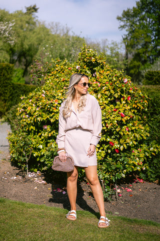 Vic Striped Set Beige
