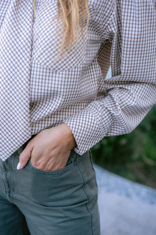 Vifreya Jeans Khaki