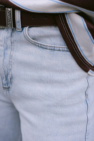 Vifreya Wide Jeans Light Blue