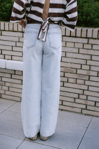 Vifreya Wide Jeans Light Blue