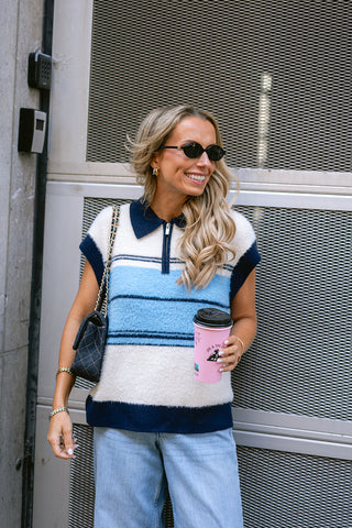 Vihallo Top Blue
