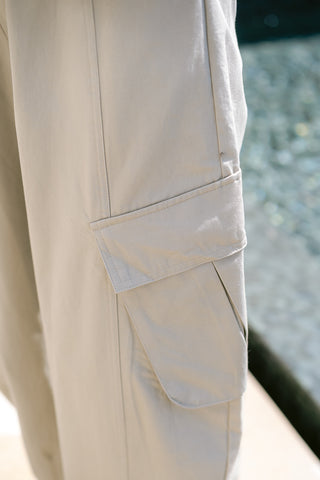 Vikasu Barrel Pants Khaki