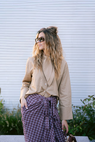 Scarlet Skirt Burgundy