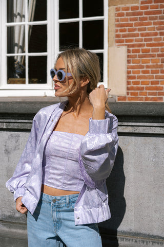 Violeta Top Lilac