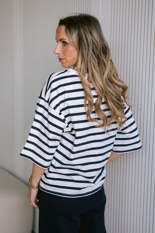 Virelle T-shirt Black and White