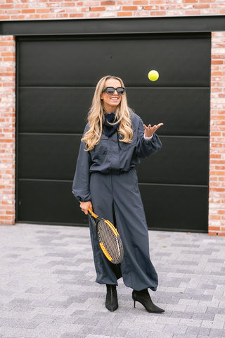Viselma Balloon Pants Navy