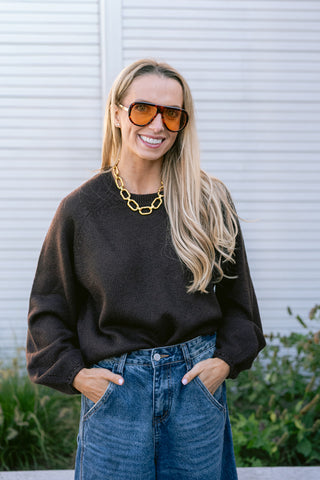 Vispana Knit Brown