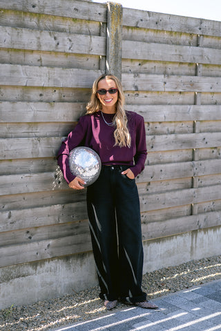 Vispana Knit Burgundy