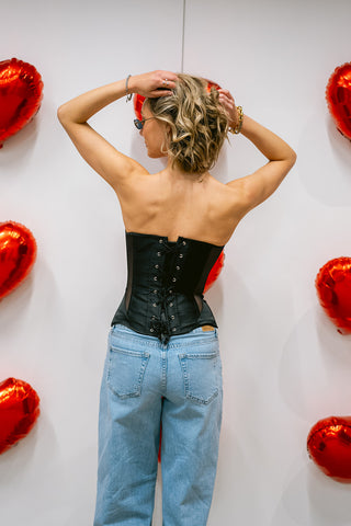 Vittorio Corset Top Black