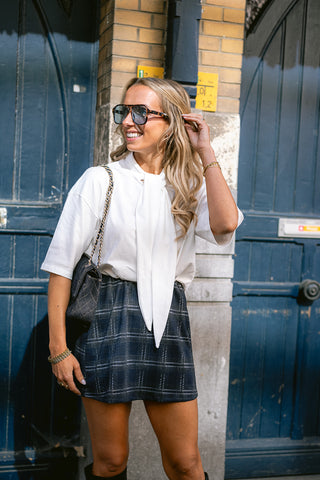 Viuliera Scarf T-Shirt White