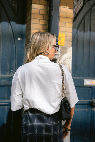 Viuliera Scarf T-Shirt White