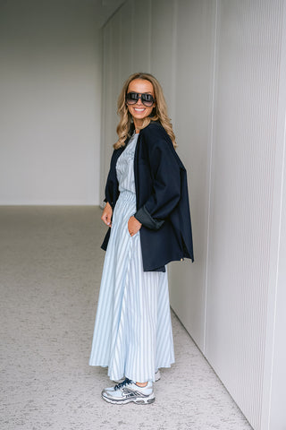 Vivalencia Long Skirt Blue