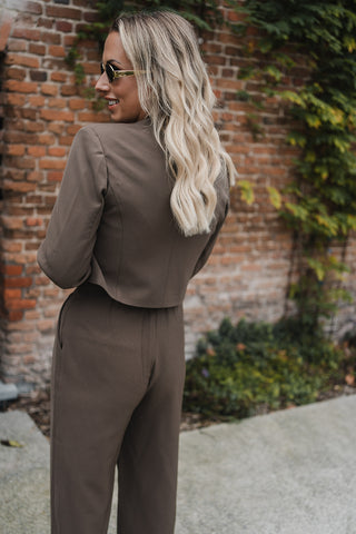 Viviane Suit Brown