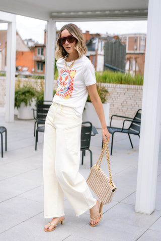 Wardie Barrel Jeans Yellow