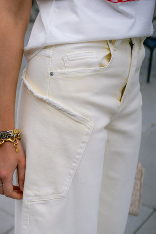 Wardie Barrel Jeans Yellow