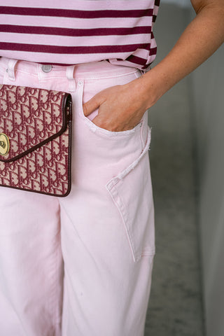 Wardie Barrel Jeans Pink