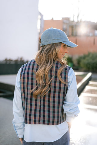 Willow Bow Shirt Blue