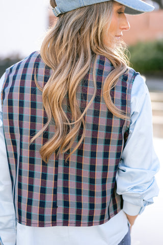 Willow Bow Shirt Blue