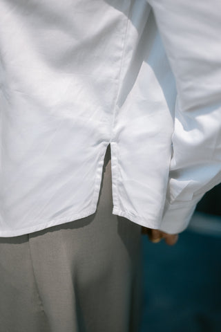 Willow Bow Shirt White