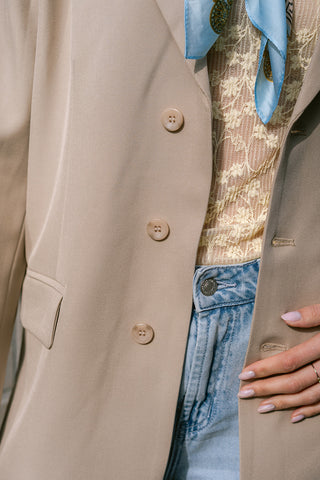 Yasmine Blazer Beige