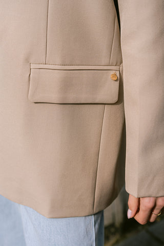 Yasmine Blazer Beige